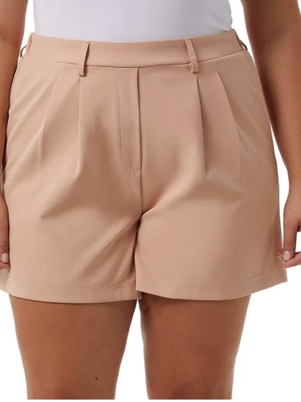 32 Degrees Cool Women's Pull On Pleated Shorts
